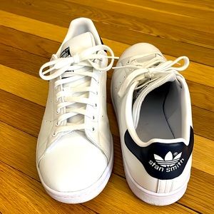 Adidas Stan Smith Mens 11 Navy/White Barely Worn